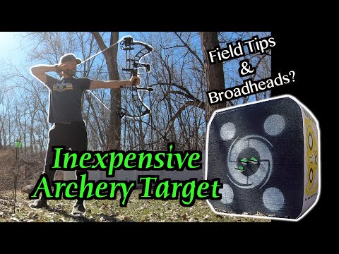 Amazon Archery Target Review - Black Hole 4 Sided Archery Target