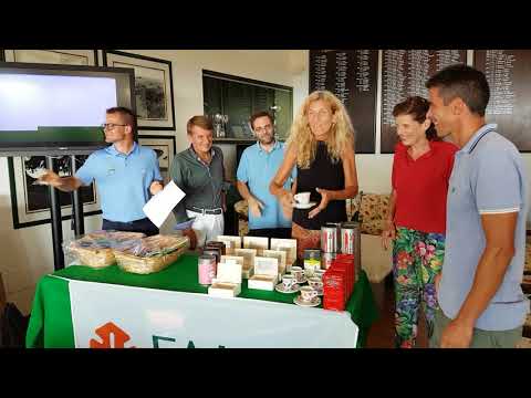 Premiazione gara COPPA GIAMPIERO E NIGIA SEGAFREDO - G.C.Punta Ala 29.07.2018