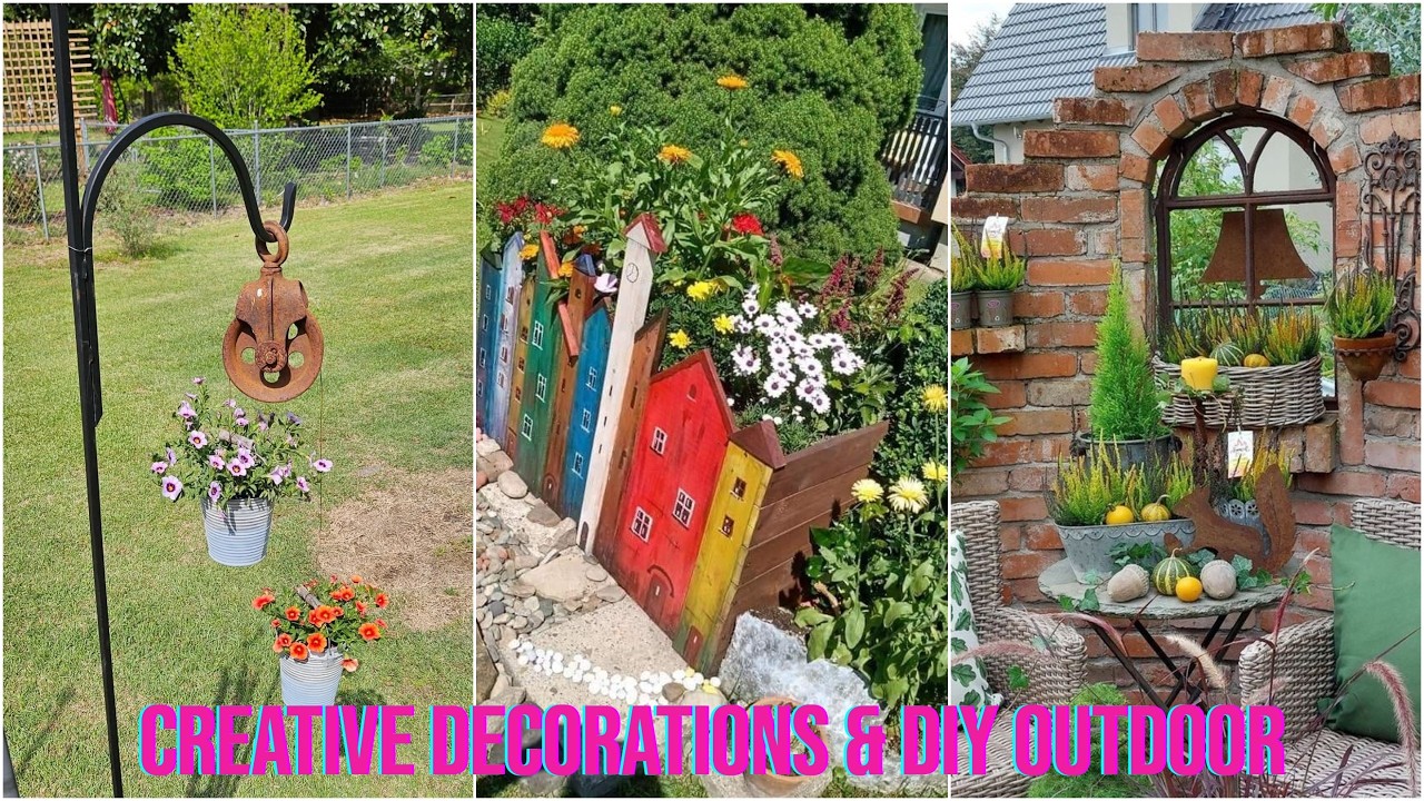 Unique Small Garden Designs 🌿 | Smart Ideas for Limited Space ll Small Space Gardening Tips