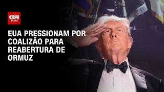 Vídeo: Guerra no Oriente Médio: EUA pressionam por coalizão para reabertura de Ormuz | WW