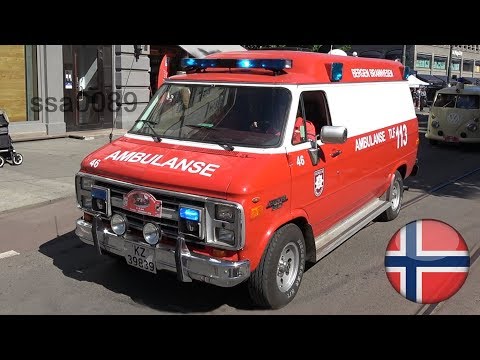 Chevrolet and Mercedes old ambulances in Norway [NO | 6.2016]