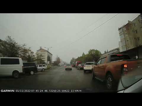 DRIVE #2202: Streets of Gheorgheni (Romania) (timelapse 4x) *Read Description*