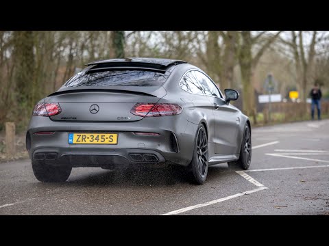 640HP Stage 2 Mercedes C63 S AMG Coupe - LOUD Accelerations & Revs !