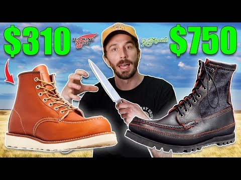 Best Moc Toe Boots? WTF is different - Red Wing vs Russell Moccasin