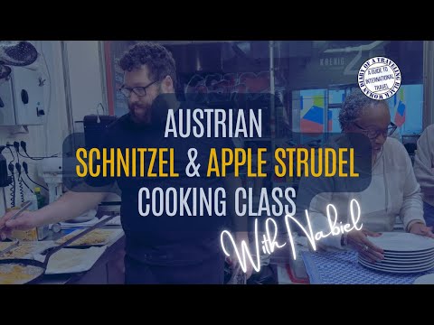 Schnitzel & Apple Strudel Making with Chef Nabiel