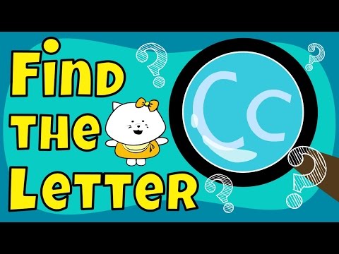 Letter C | Find the Letter C | The Singing Walrus