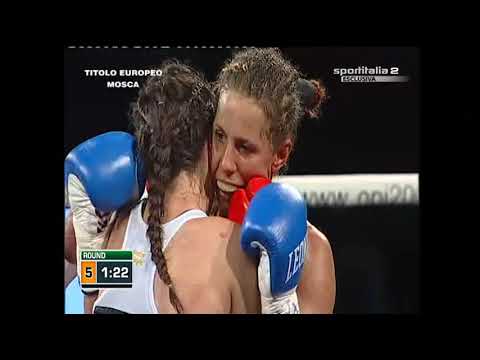 Boxe femminile - Simona Galassi vs. Sanae Jah (15/06/2013 - Titolo europeo pesi mosca)