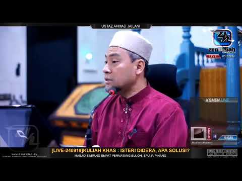 LIVE-240919 : Apa Isteri Boleh Buat Jika Dizalimi Suami?