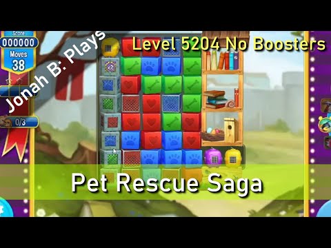 Pet Rescue Saga Level 5204 No Boosters
