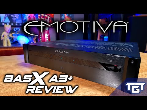 Emotiva BasX A3 PLUS | Brand New Home Theater Amp with XLR!