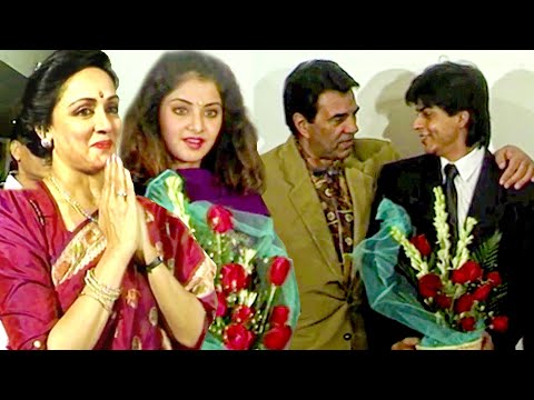 Music Launch Of Dil Aashna Hai | Shahrukh Khan, Divya Bharti, Hema Malini