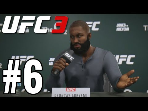 UFC 3 Career Mode Walkthrough Part 6 - CLOSE FIGHT WITH JON JONES!