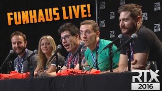SOCIALLY AWKWARD...LIVE! - Funhaus Panel at RTX 2016
