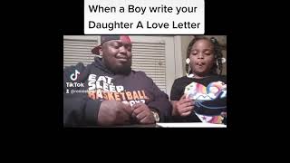 When a boy write a love letter to your Daughter😂😂😂 Must See