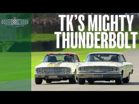 Thumbnail for Mighty 7.0-litre Ford Fairlane Thunderbolt carves through the field by Supercar, Ford Fairlane Thunderbolt, Car