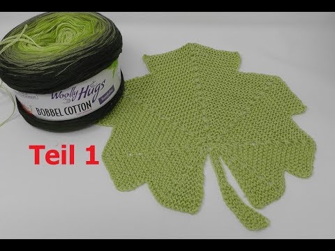 Maple Leaves - Knitting - from 1 Bobbel - Part 1