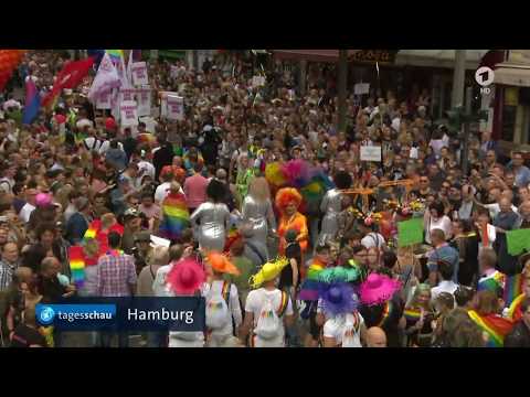 Christopher Street Day (CSD) Parade 2017 in Hamburg, Hamburg Pride