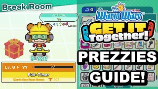 PREZZIES GUIDE For Warioware: Get It Together! UNLOCKS, FASTEST WAY + MORE