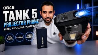 8849 TANK 5 Review – This Phone Has a Built-In 2K Projector!