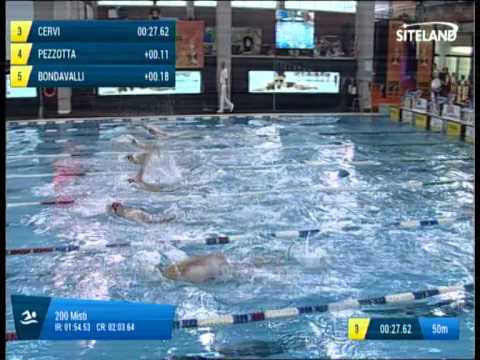 Serie 1 dei 200 Misti  Assoluti M Agonisti - 7° Trofeo SOGEIS Montichiari