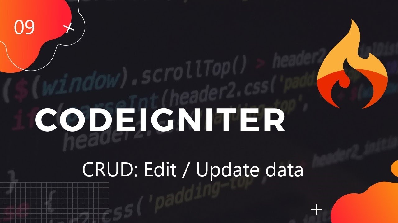 CRUD   Edit update data