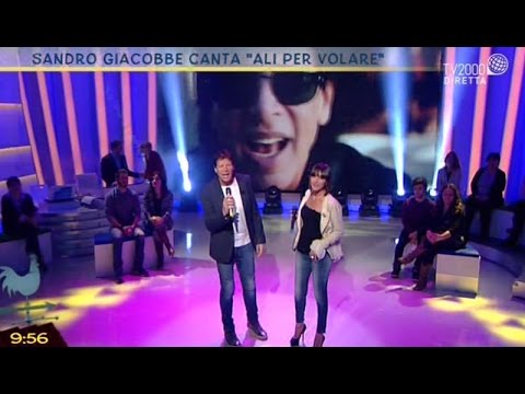 Sandro Giacobbe canta "ali per volare"