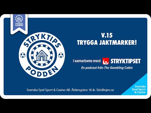 Stryktipset v.15 - Trygga jaktmarker!