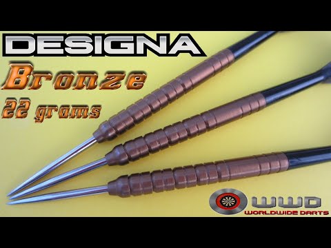 Designa Bronze 22 Gram Darts Reviews - AKA Steve West Red Dragon Darts