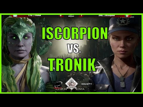 TRONIK7 VS ISCORPION - Sub-Zero, Cetrion vs Sonya, Jacqui - Obito Series Norte - MK11 Ultimate