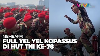 Download lagu [FULL] Teriakan Yel Yel Kopassus Pembakar Semangat di HUT ke 78 mp3