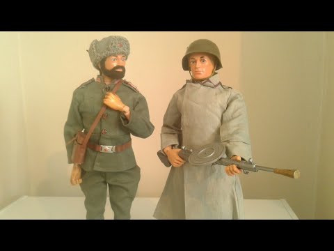 vintage ACTION MAN SOTC Russian Infantryman + bonus Internationals uniform ☆mini review☆