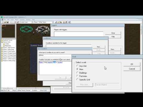 StarCraft Tutorial - Basic Location Placement, Speech Text Trigger, Defeat/Victory Condition