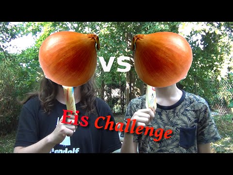 EIS CHALLENGE - ZWIEBEL ESSEN