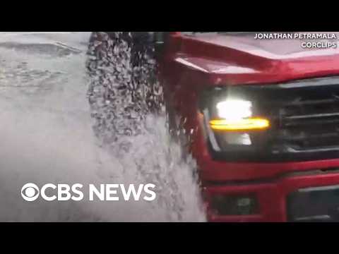 Downpours bring flooding, chaos in North Carolina as Bertha dumps heavy rain to Texas