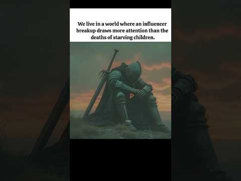 This is the world we live in...