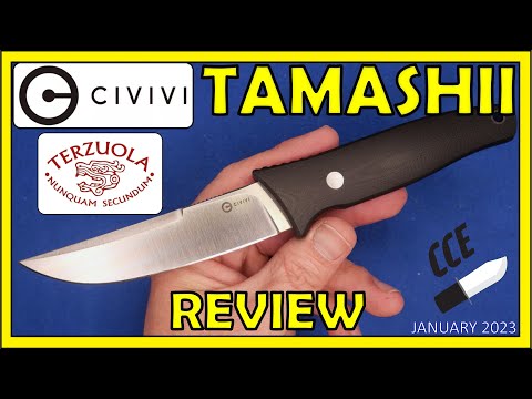 FULL Review of the Civivi TAMASHII (C19046-x) A Terzoula Designed Fixed Blade Knife