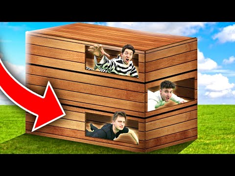 ZAMKNIĘCI W 3 PIĘTROWYM NIEZNISZCZALNYM BOXIE!