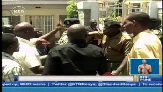 Chaos and gunshots: Two Makueni government staff shot as Kivutha supporters clash with police