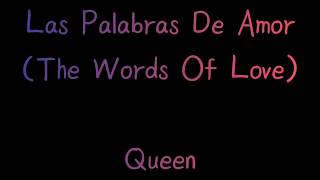 Las Palabras De Amor (The Words Of Love) - Queen (Traduzione in italiano)