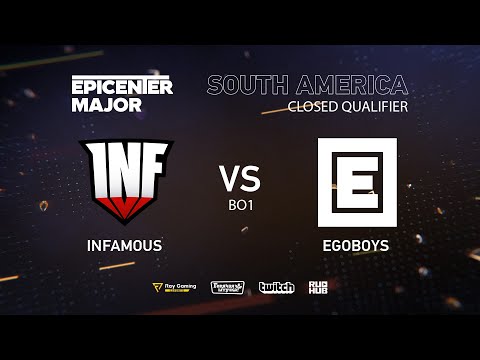 Infamous vs EgoBoys, EPICENTER Major 2019 SA Closed Quals , bo1 [Eiritel]