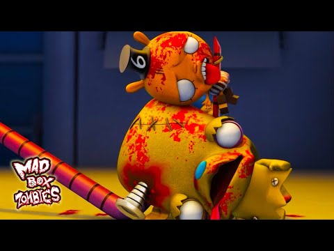 Dibujos animados completos en español para jovenes: El Cuerno de Buffa - Mad Box Zombies  | EP 186