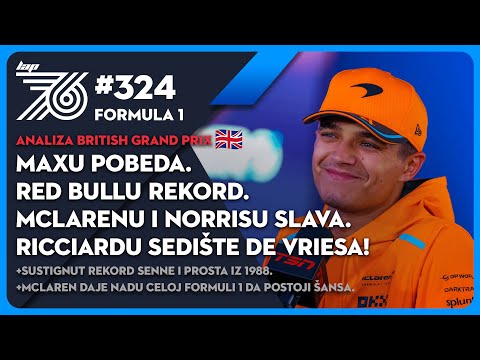 Lap 76 #324 F1: Maxu pobeda | Red Bullu rekord | McLarenu i Norrisu slava | Riccardu mesto De Vriesa