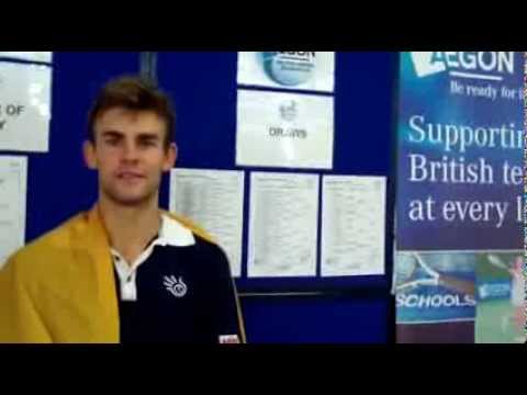 Laurynas Grigelis chats to British Tennis after winning the Aegon GB Pro-Series Edgbaston