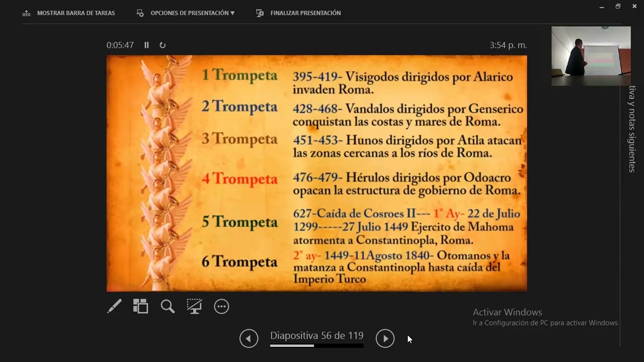 LAS 7 TROMPETAS DEL APOCALIPSIS. ASPECTOS GENERALES. PARTE 2