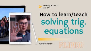 Trig Equations via Algebra teaching video thumbnail