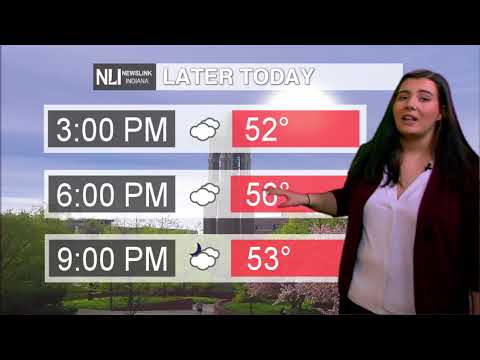 NewsLink Indiana Weather March 28, 2018 - Liz Szewczyk