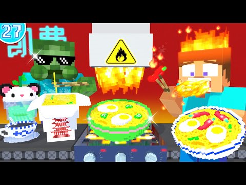 🥡 Work At Ramen Place - Minecraft Animation