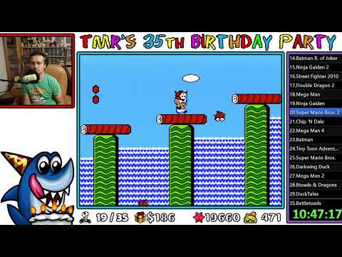 35 Birthday Stream Party - Super Mario Bros. 2 (NES)