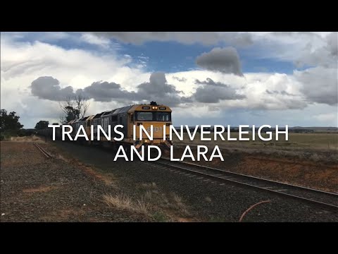 Trains in Inverleigh and Lara
