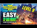 HOW TO Level Up CRAZY FAST Farm XP AND MONEY GUIDE | Helldivers 2